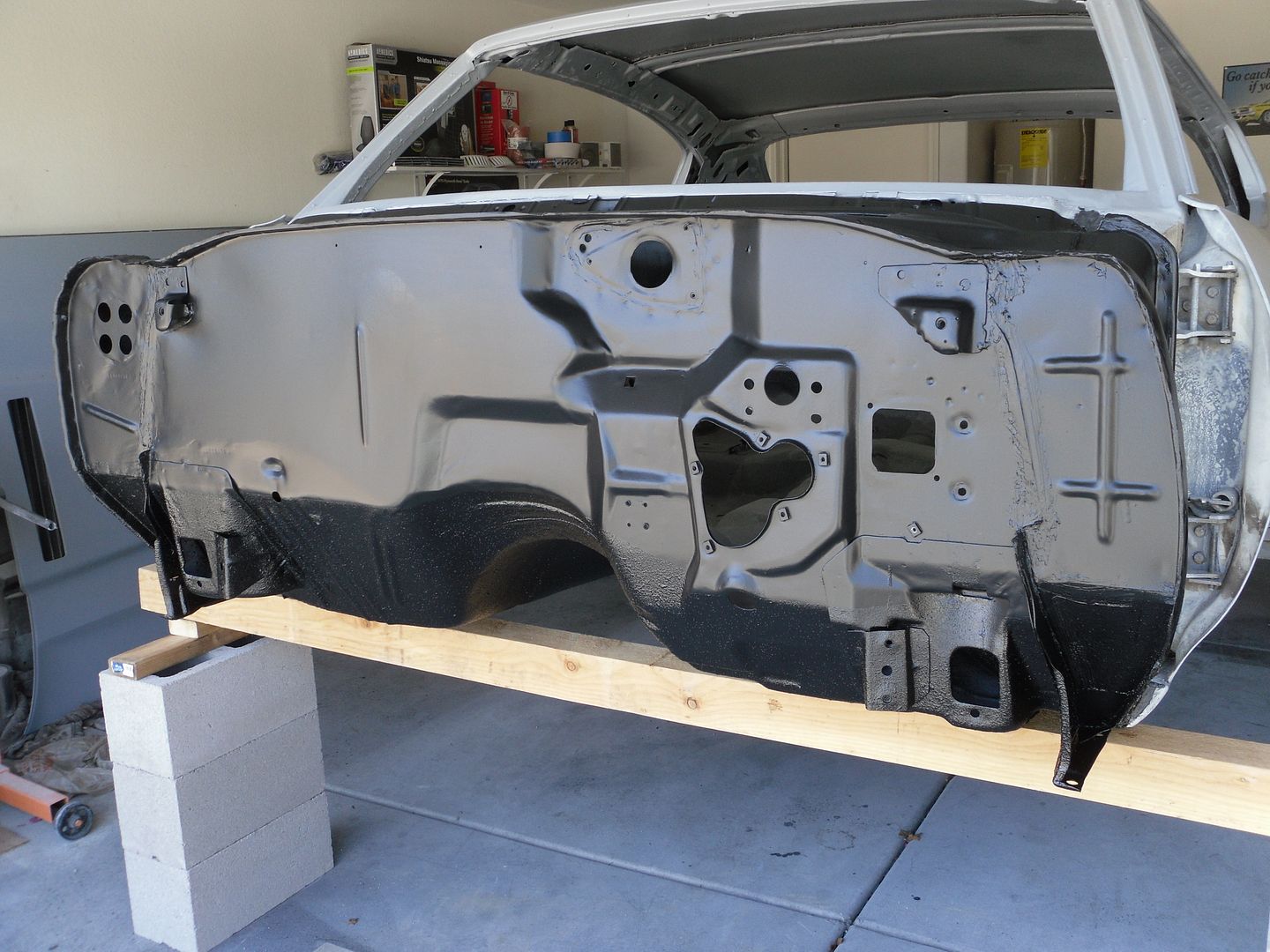 anyone used bed liner under car on floorboards Chevelle Tech